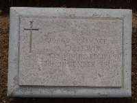 Struma Military Cemetery - Lewis, A J